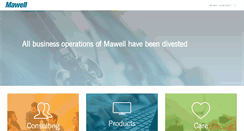 Desktop Screenshot of mawell.com